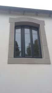 Fenetre PVC gris anthracite Daoulas - Fenêtres - Quimper Brest