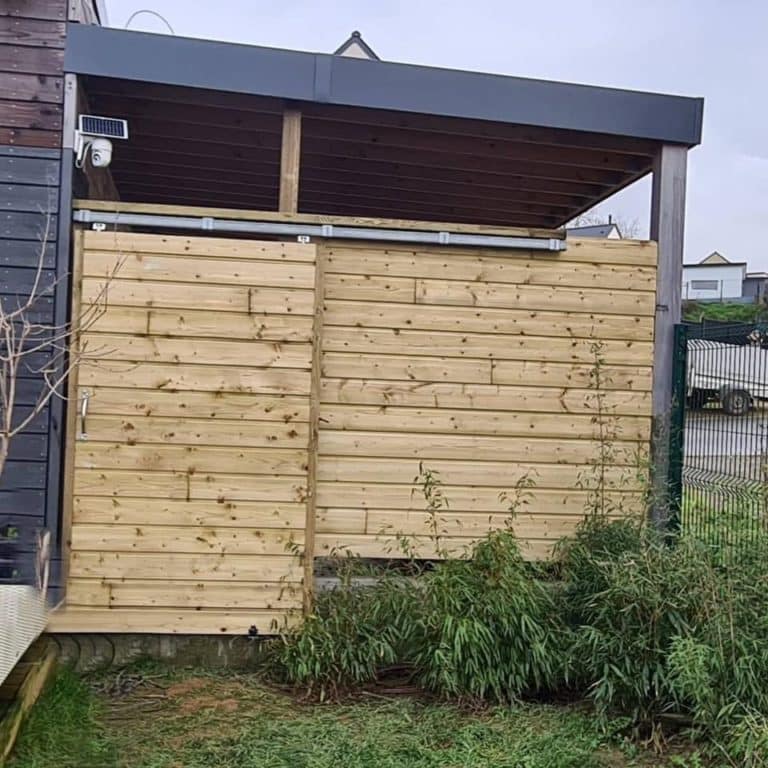 Garage ossature bois Pencran (3)