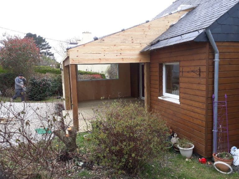 Pergola bois Logonna-Daoulas (1)