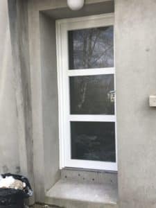 Porte dentree aluminium Landerrneau - Toutes les réalisations - Quimper Brest