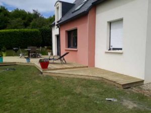 Terrasse au sol LHopital Camfrout 2 - Terrasses - Quimper Brest