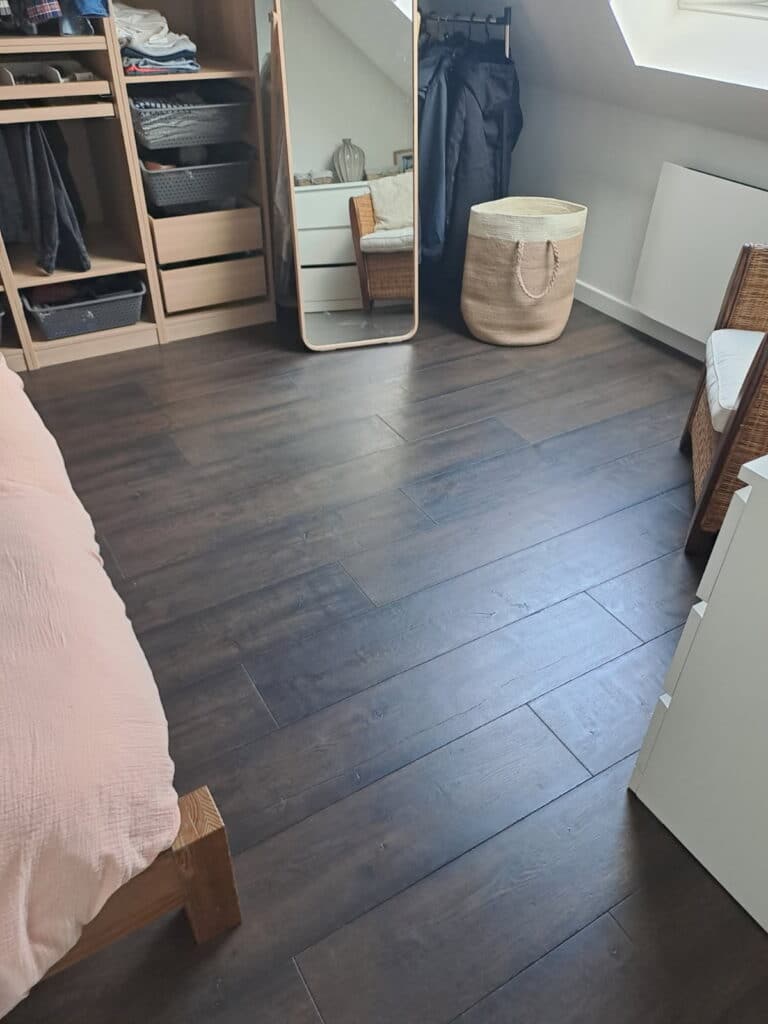 parquet chambre Le Neun - Menuiserie intérieure - Quimper Brest